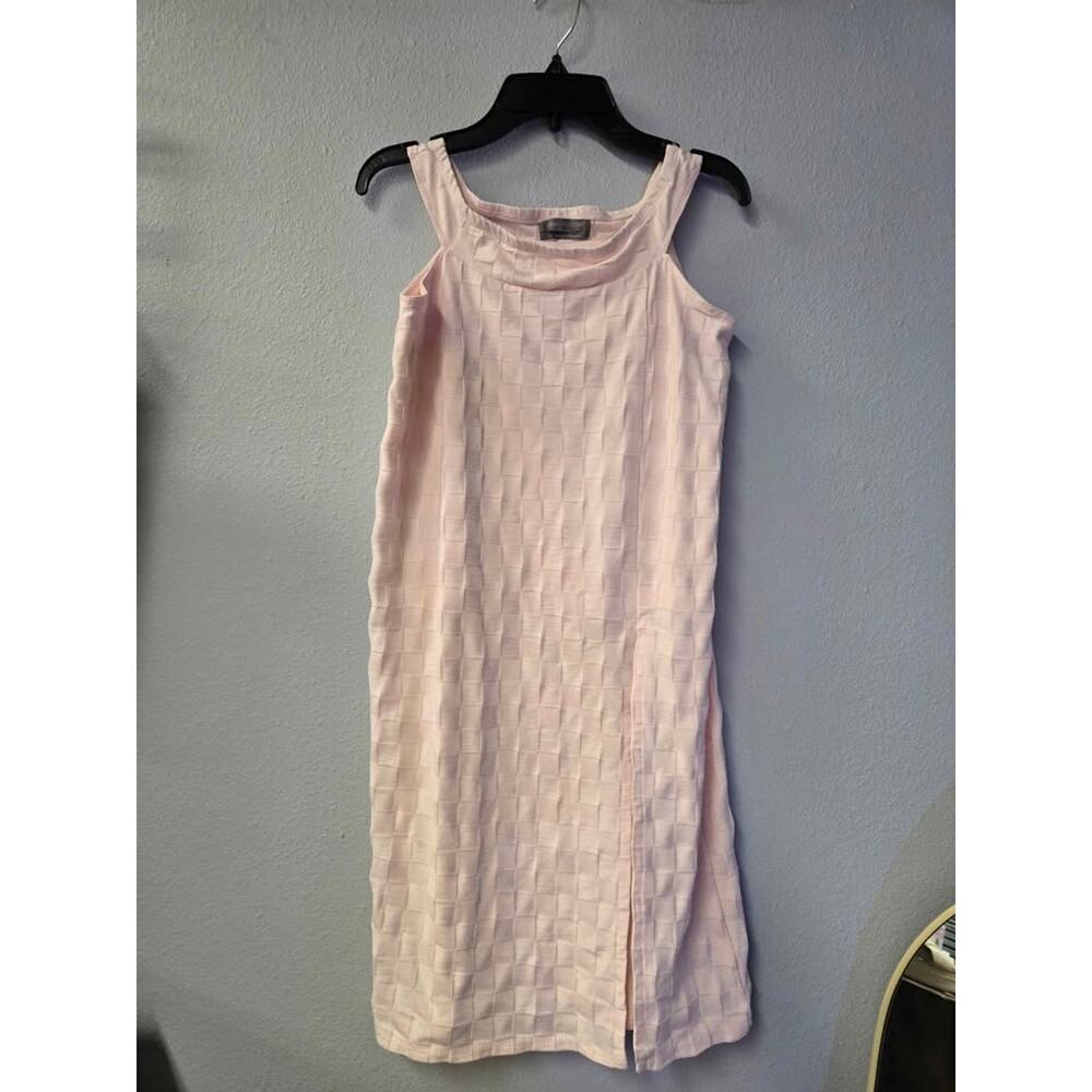 Urban Outfitters Pink Textured Sleeveless Mini Dress Petite Small S-P Summer